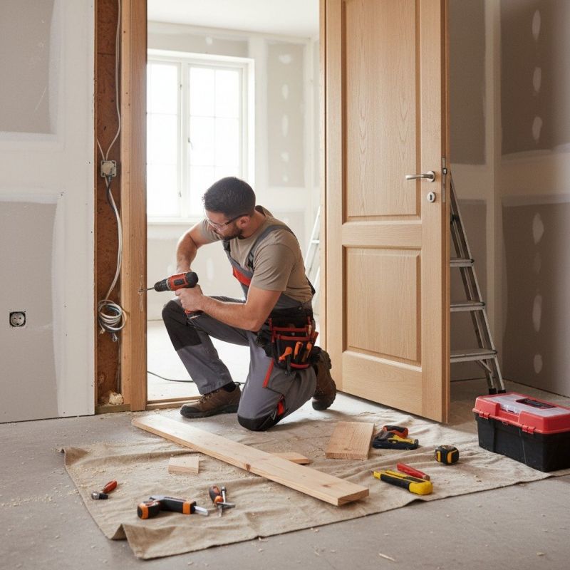 Door Hinge Repair detail