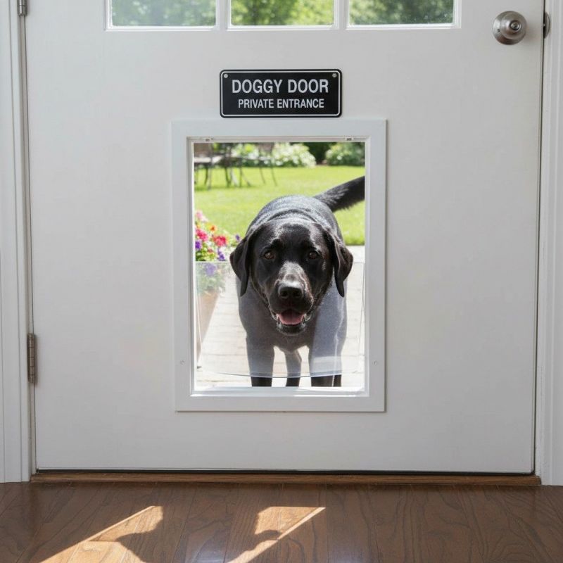 Wall Dog Door Installation
